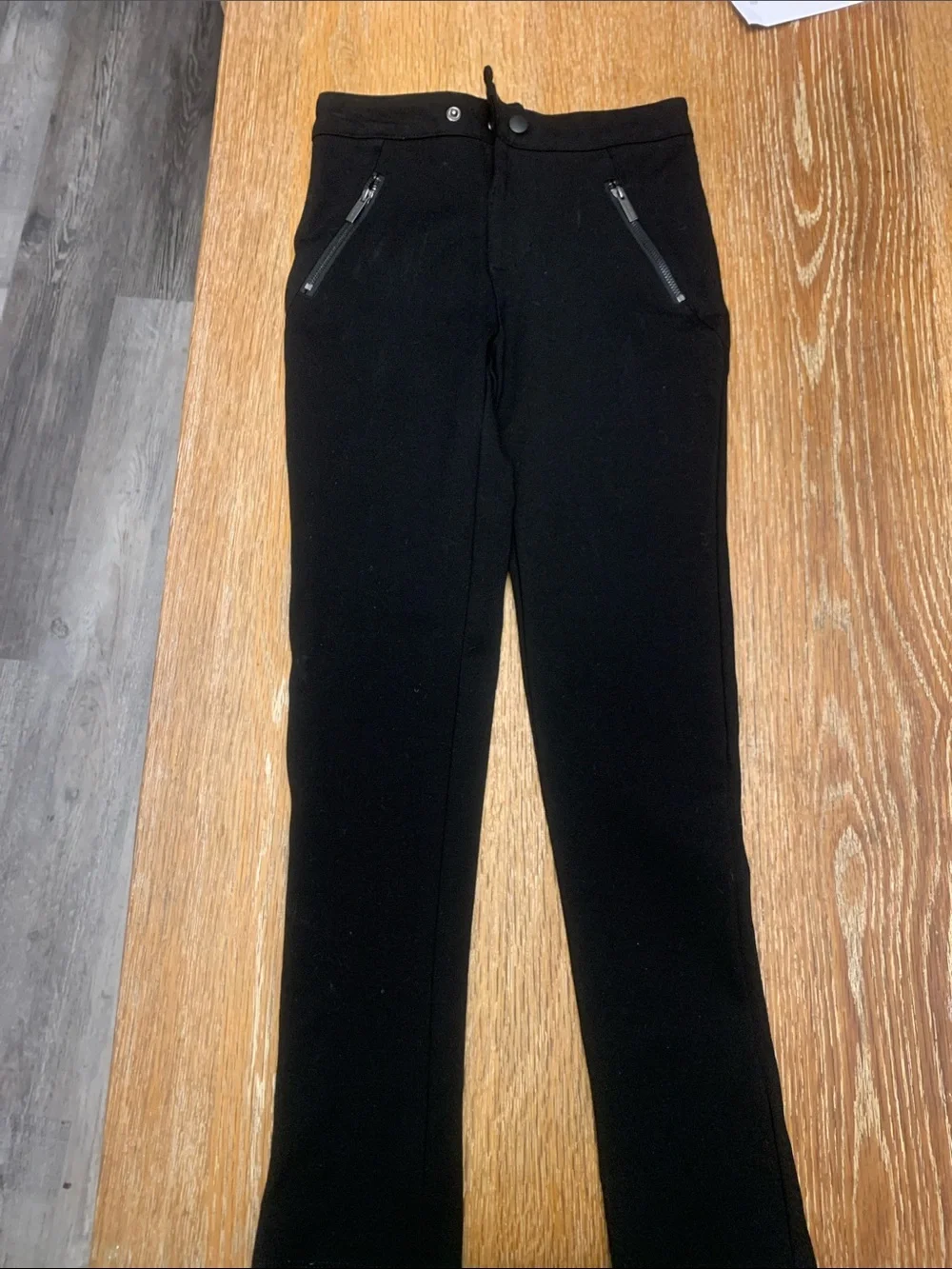 New no tags Habitual girls  Black Ponte knit pants
